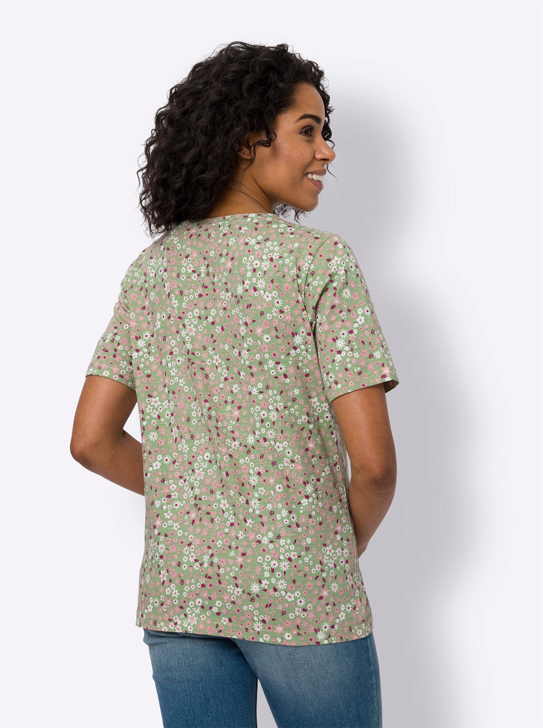 Sieh an! T-Shirt V-Shirt Kurzarm günstig online kaufen