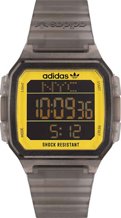 adidas Originals Digitaluhr DIGITAL ONE GMT, AOST225542I, Armbanduhr, Quarzuhr, Herrenuhr