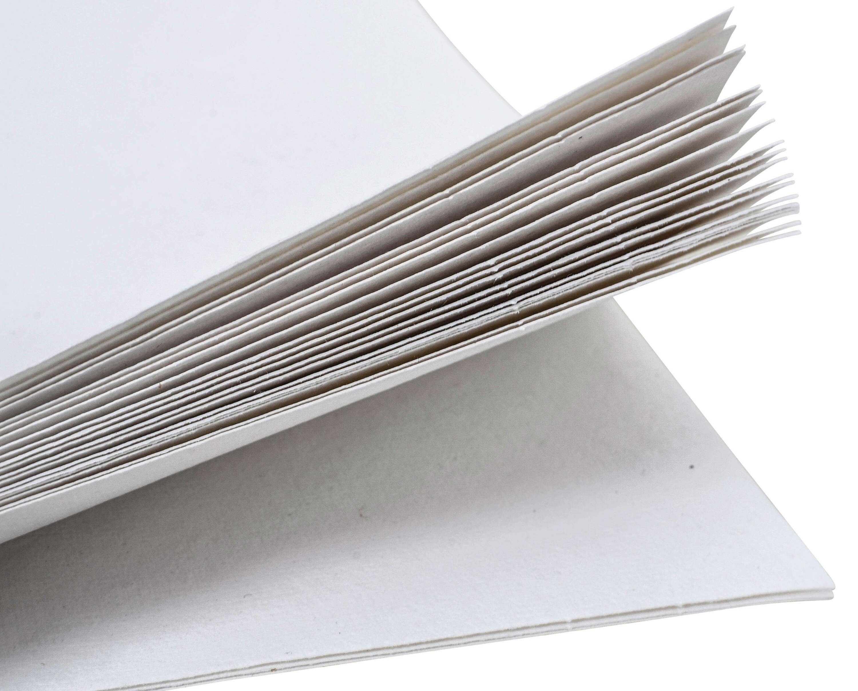 Gusti Leder Briefpapier Asterix, Bucheinlage 5er -Inlay Papier Blanko A6 Set DIN-A4 Naturpapier Naturpapier
