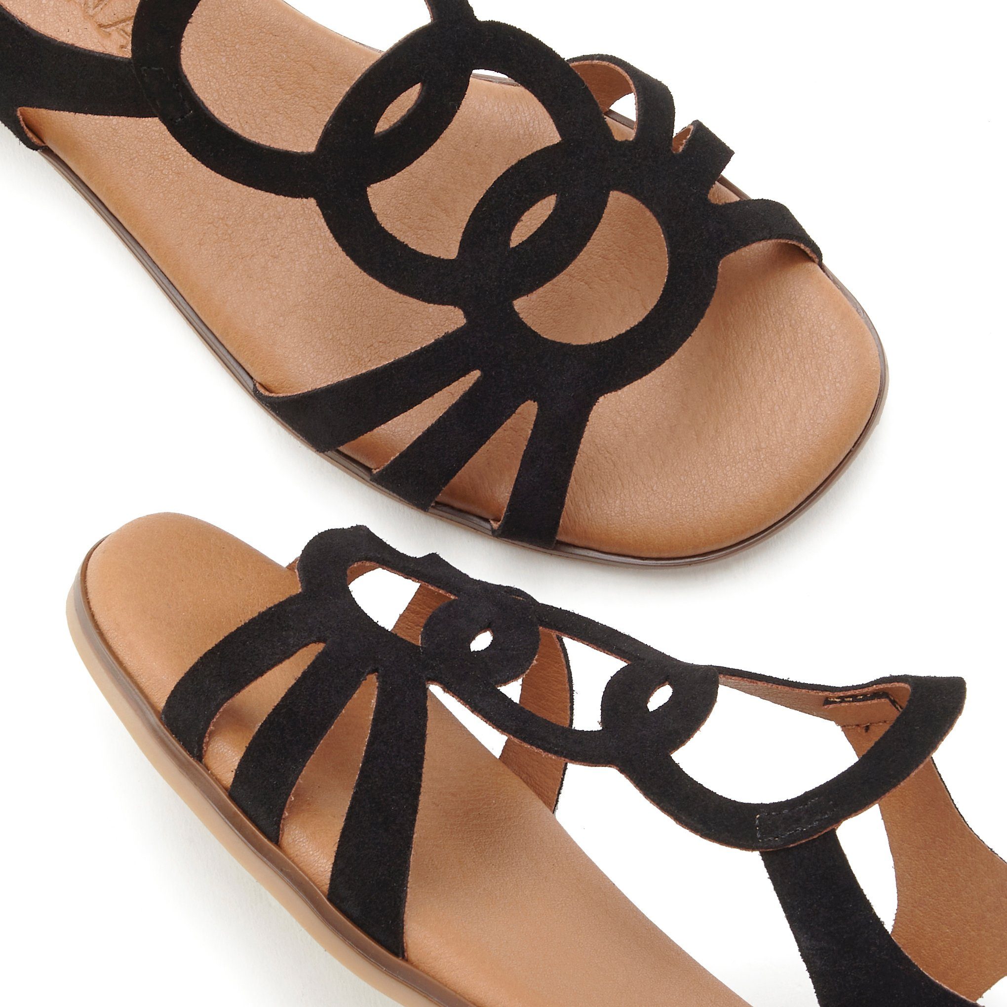 LASCANA Sommerschuh Sandale aus hochwertigem Leder, Sandalette, Sommerschuh