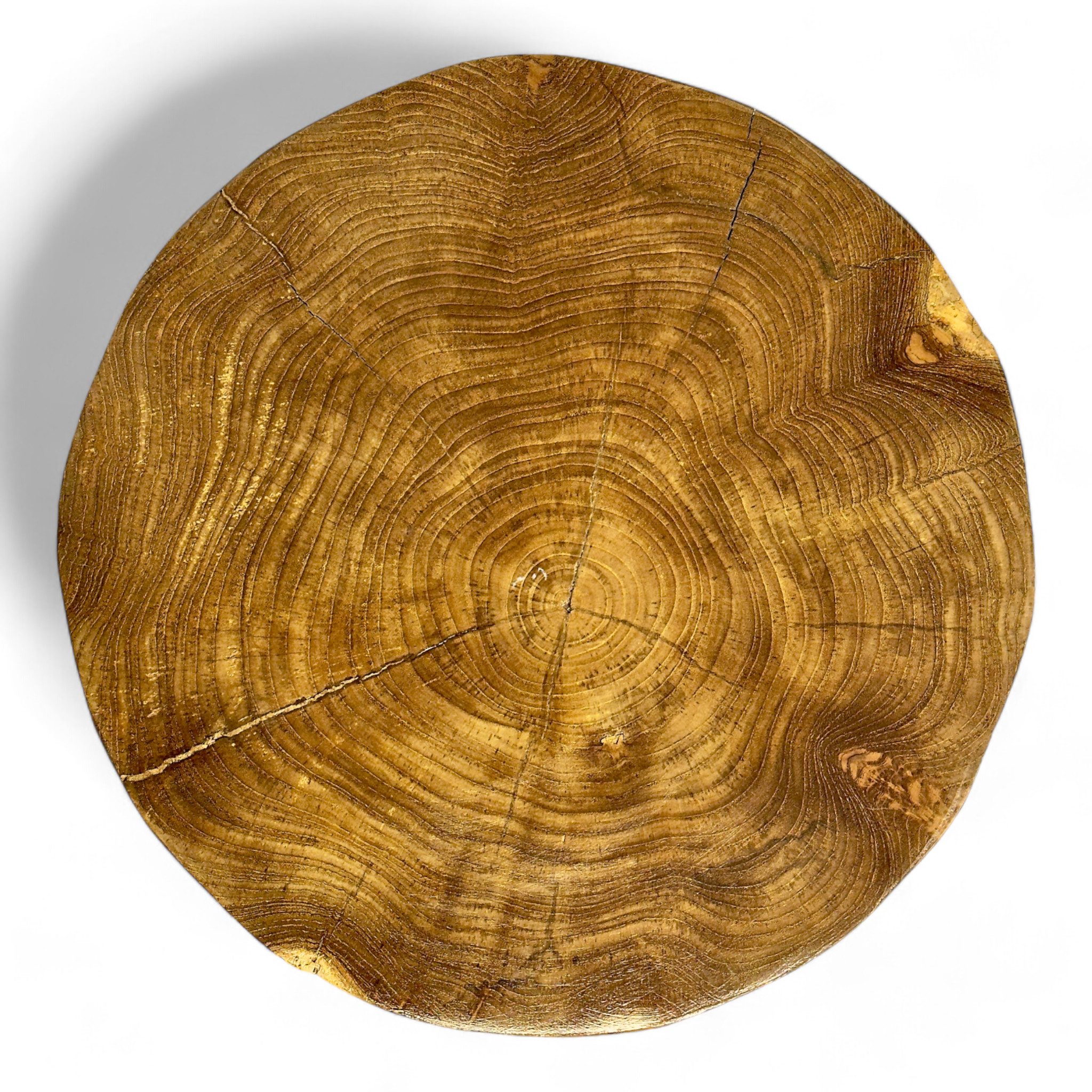 FaHome Beistelltisch Holzhocker – Beistelltisch Blumenhocker Ablagetisch – Handgefertigt – Bild 5 von 5