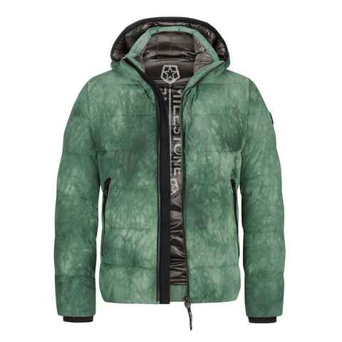 Milestone Steppjacke MSKyle/WD mit Wave Dye Effekt und abtrennbarer Kapuze