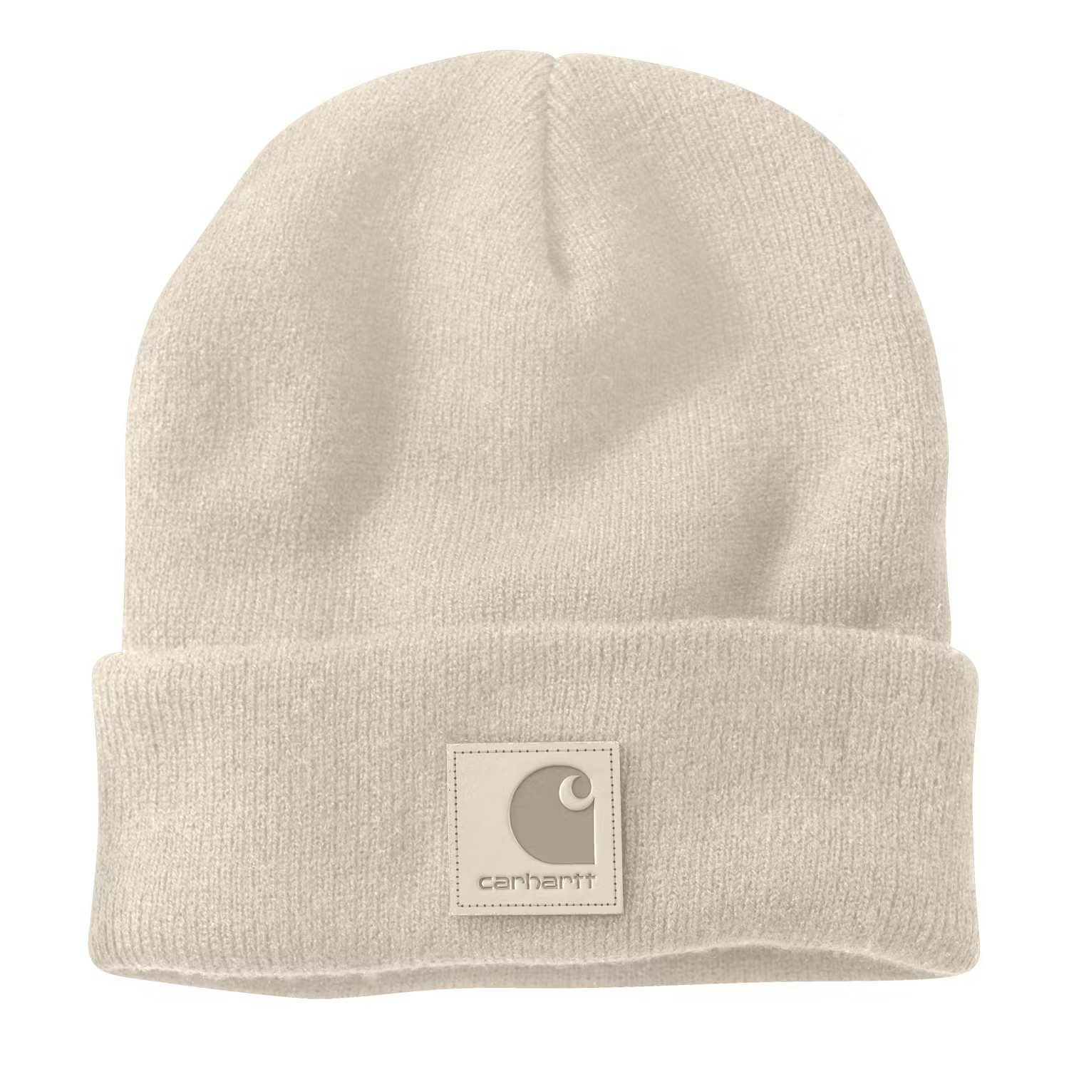 Carhartt Beanie 101070 einfarbige warme Label Strickmütze günstig online kaufen