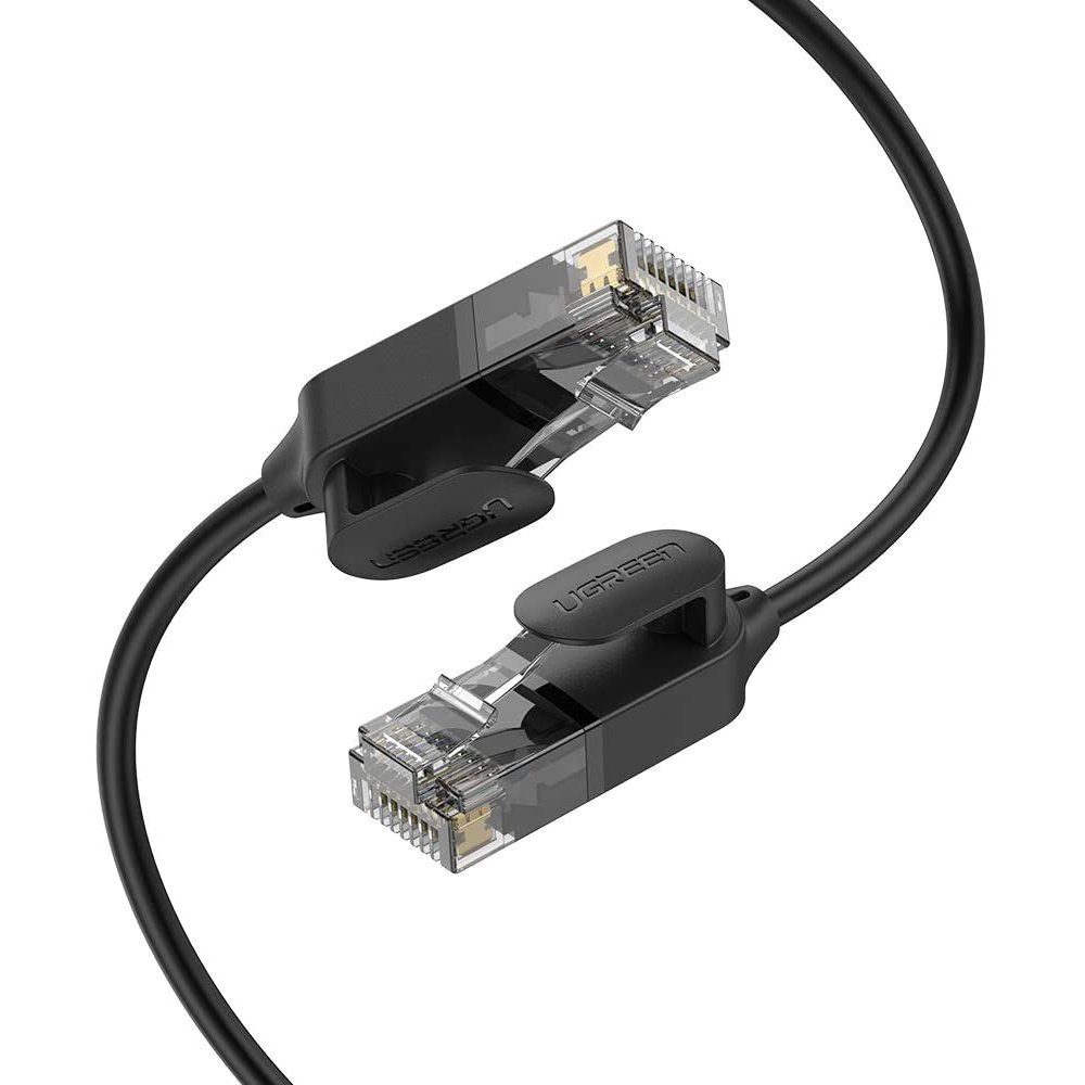 UGREEN flaches Internetkabel patchcord RJ45 Cat 6A UTP 1000Mbp LAN-Kabel, (200 cm)
