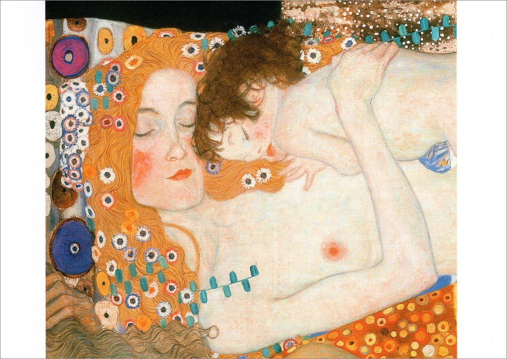 Postkarte Kunstkarten-Topseller-Set Gustav Klimt