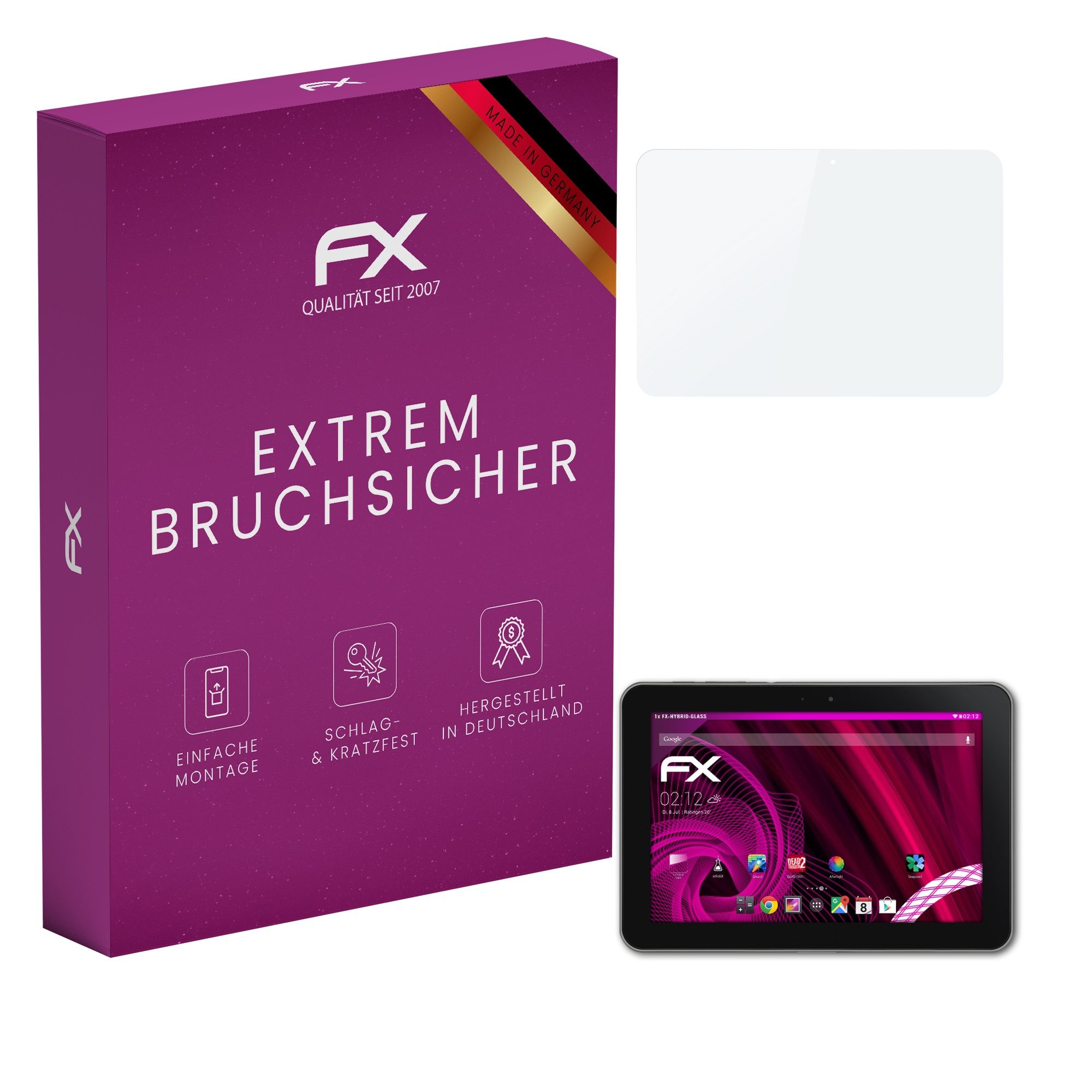 Schutzfolie Panzerglasfolie für Samsung Galaxy Tab 8.9