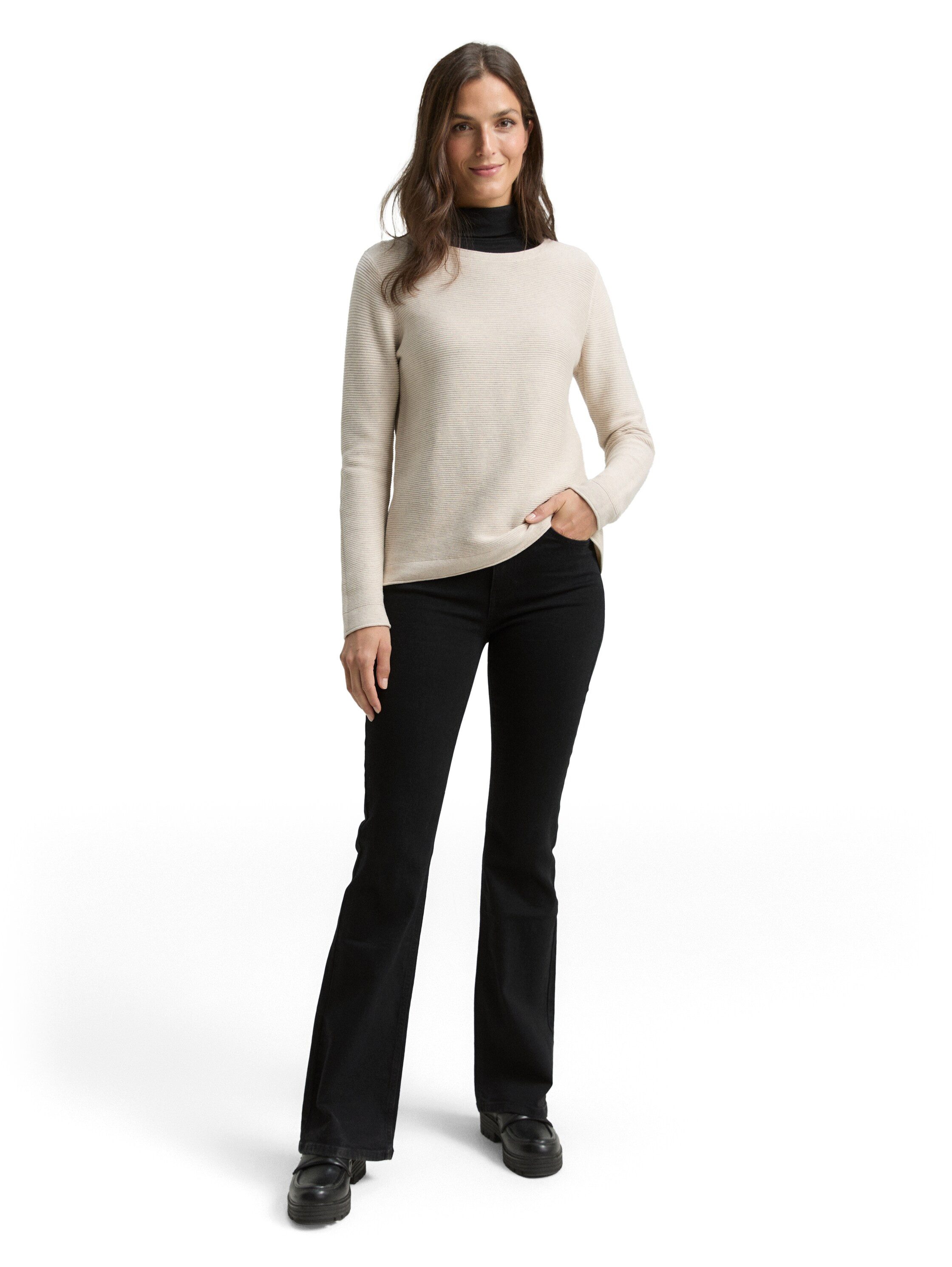 TOM TAILOR Schlagjeans STELLA Bootcut mit Schlag und Stretch