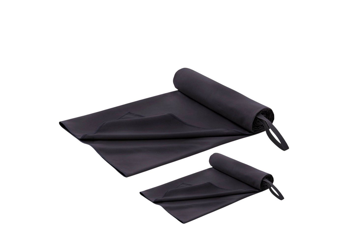 Blumtal Handtuch Fitness Handtuch im 2er Set, Mikrofaser Sporthandtuch Fitnessstudio, Mikrofaser (2-St), 80 x 40 cm