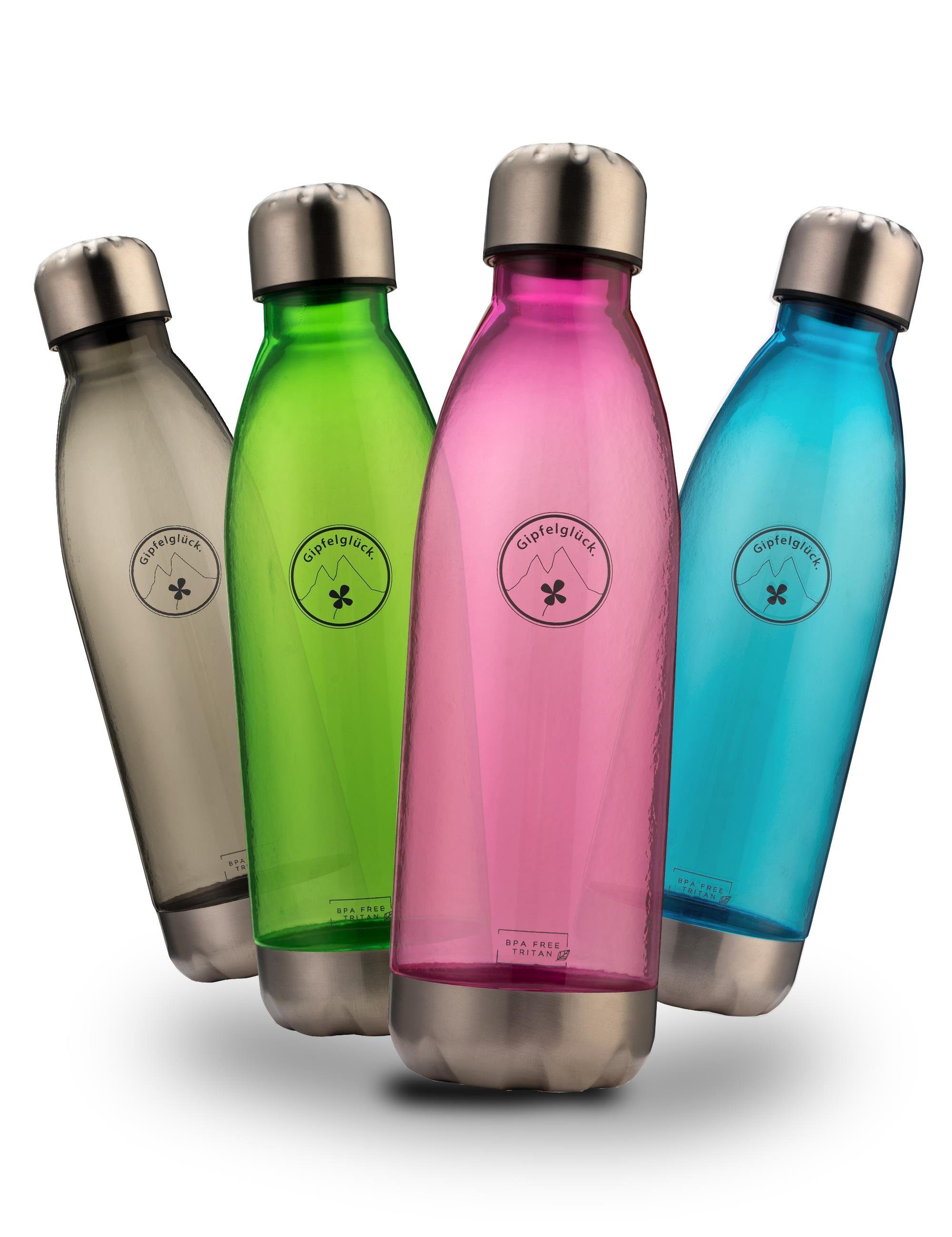 Gipfelglück Trinkflasche Tritan Bottle, BPA-Frei Pink