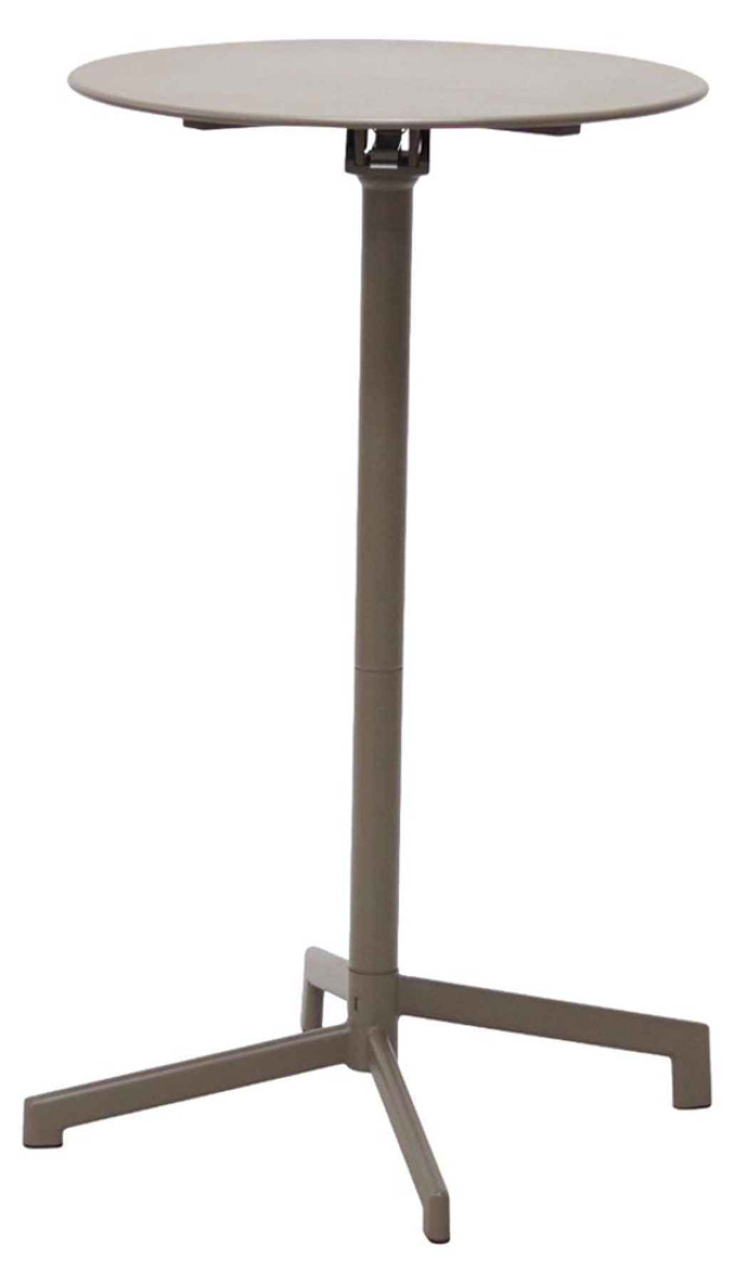 Schou Gartentisch Adam Garten-Bartisch Ø60 cm klappbar Cappuccino.