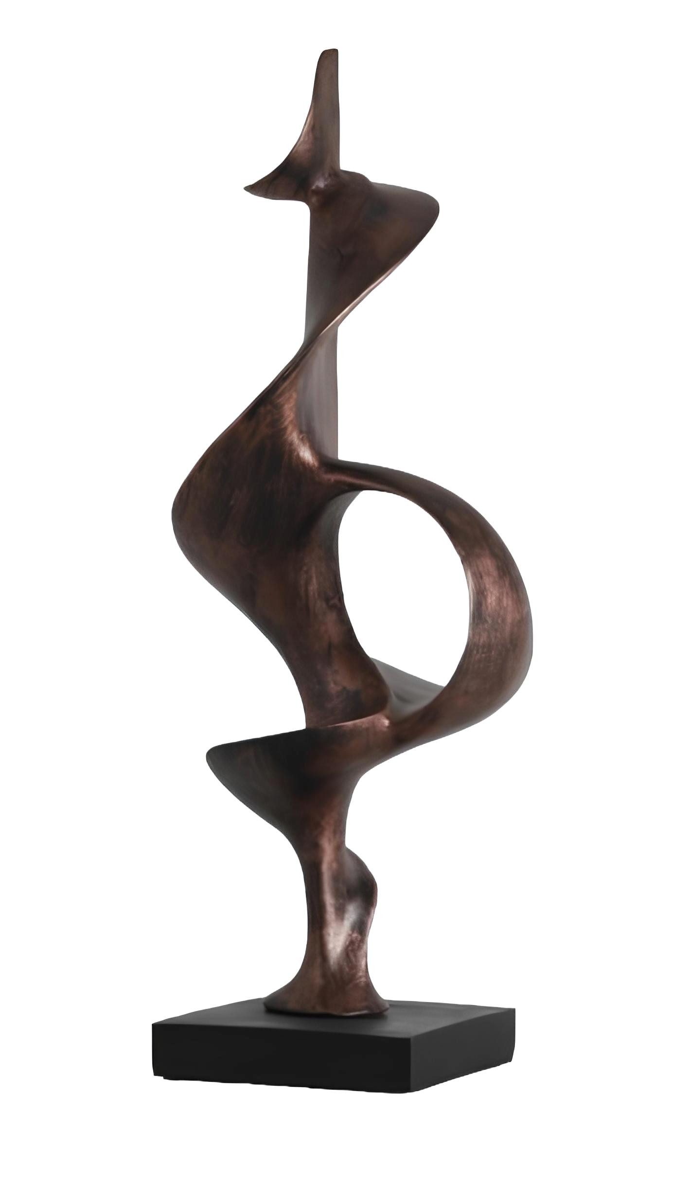 Xlmoebel Dekofigur Große Designspirale Figur Skulptur Statue Deko Dekoration Фигурки (Skulptur), Hergestellt in Europa