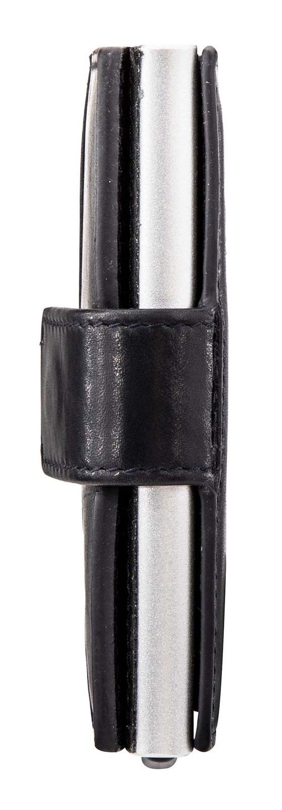 Maître Kartenetui C-Two E-Cage sv8, aus echtem Leder mit RFID-Blocker Schutz
