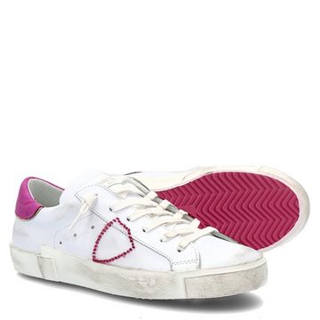 PHILIPPE MODEL Sneaker PARIS PRSX Broderie Blanc Mauve Sneaker