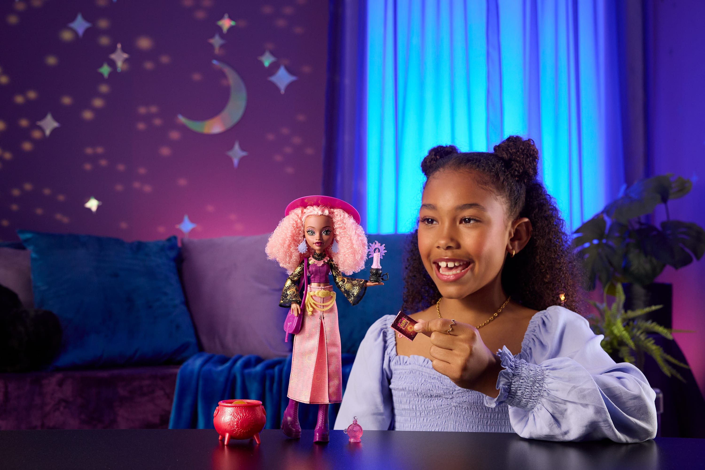 MonsterHigh™ Anziehpuppe Moonspell Magic by Monster High Rae Lumina