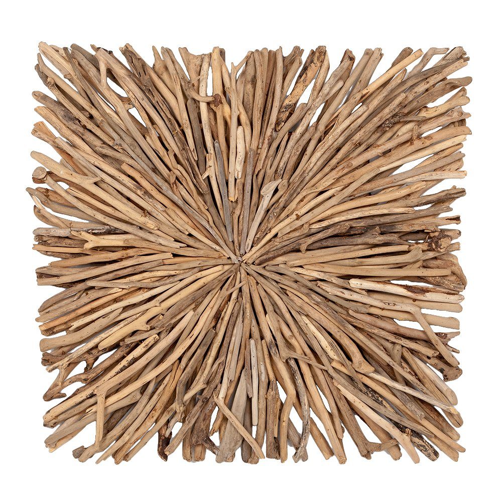LebensWohnArt Dekoobjekt Unikat Wand-Deko-Objekt BULAT Natural ca. L70cm Treibholz