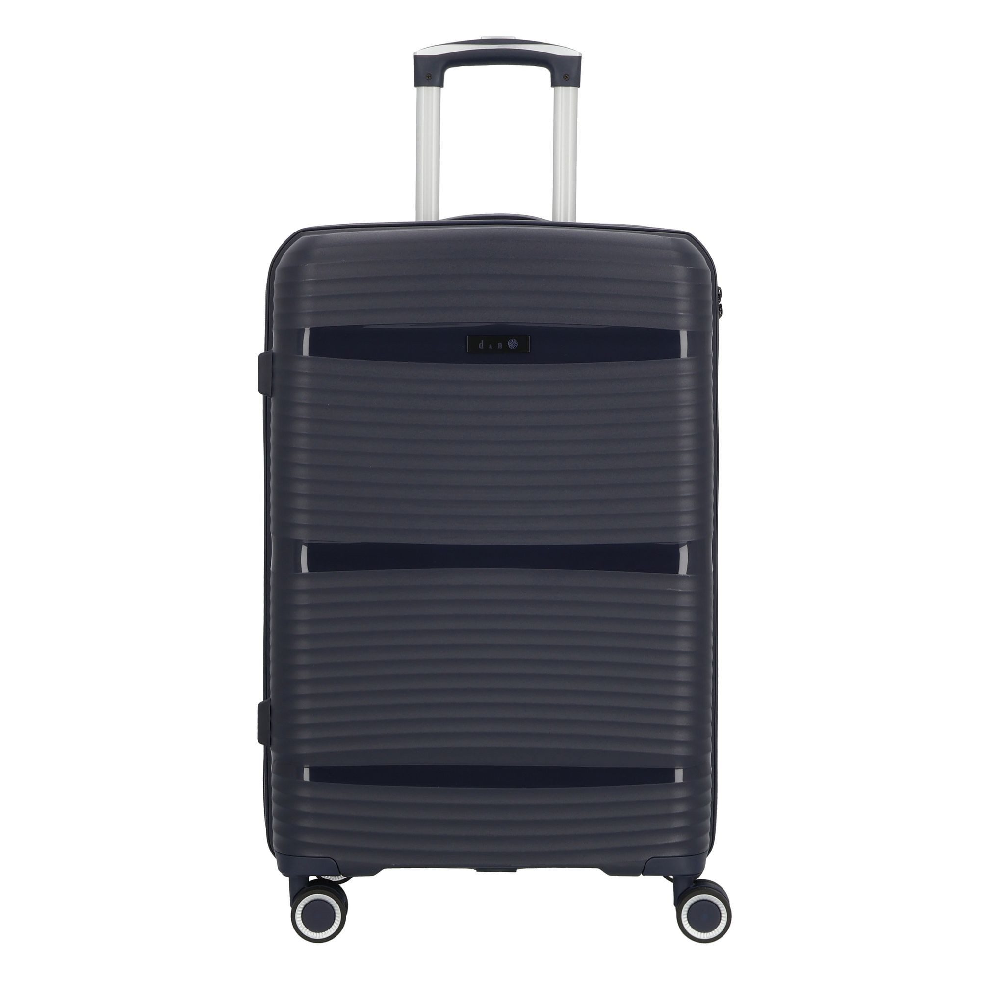 D&N Hartschalen-Trolley Travel Line 4200, 4 Rollen, Polycarbonat