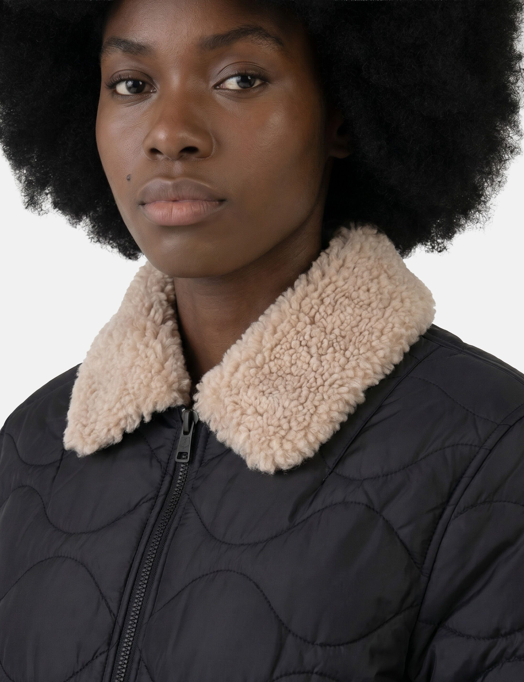No.1 COMO Blouson MASSA (1-St) mit abnehmbarem Kunstfell – Bild 4 von 4