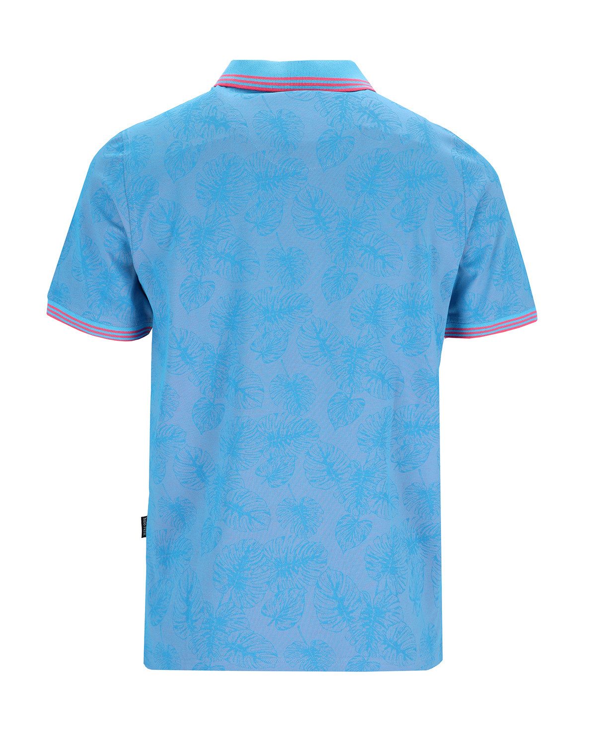 Hajo Poloshirt bedrucktes Piqué-Poloshirt