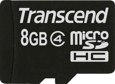 Transcend microSDHC Class 4 Speicherkarte (8 GB)
