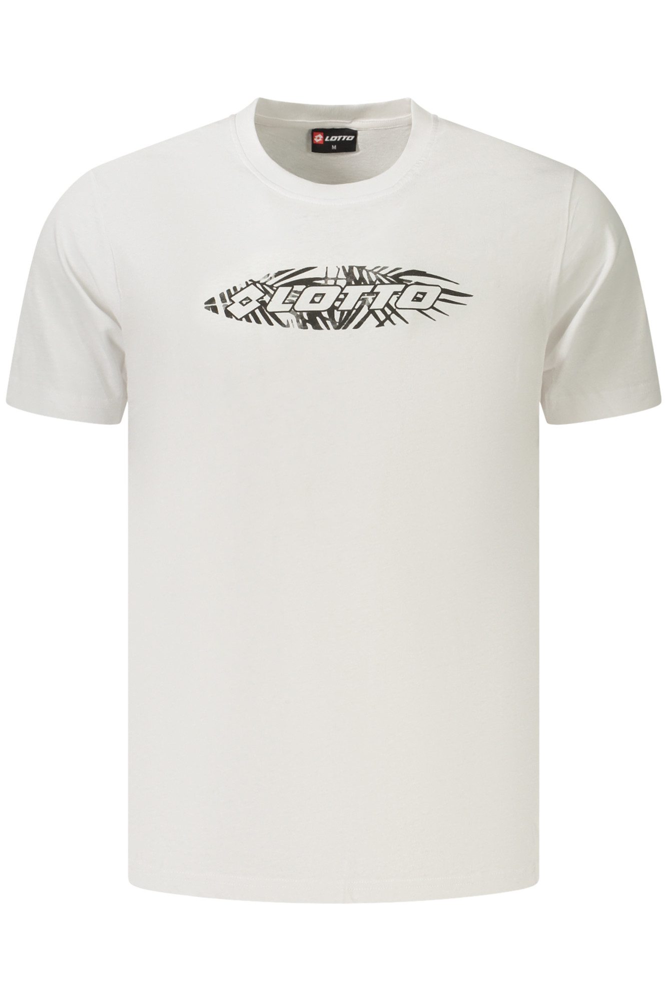 Lotto T-Shirt Weißes Herren Kurzarmshirt mit Rundhals und