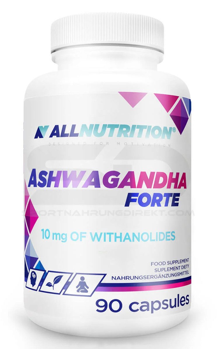 ALL NUTRITION ALL NUTRITION® ASHWAGANDHA FORTE 90 Kapseln Kapseln, 1 er kein Set à 90 St., 100 g
