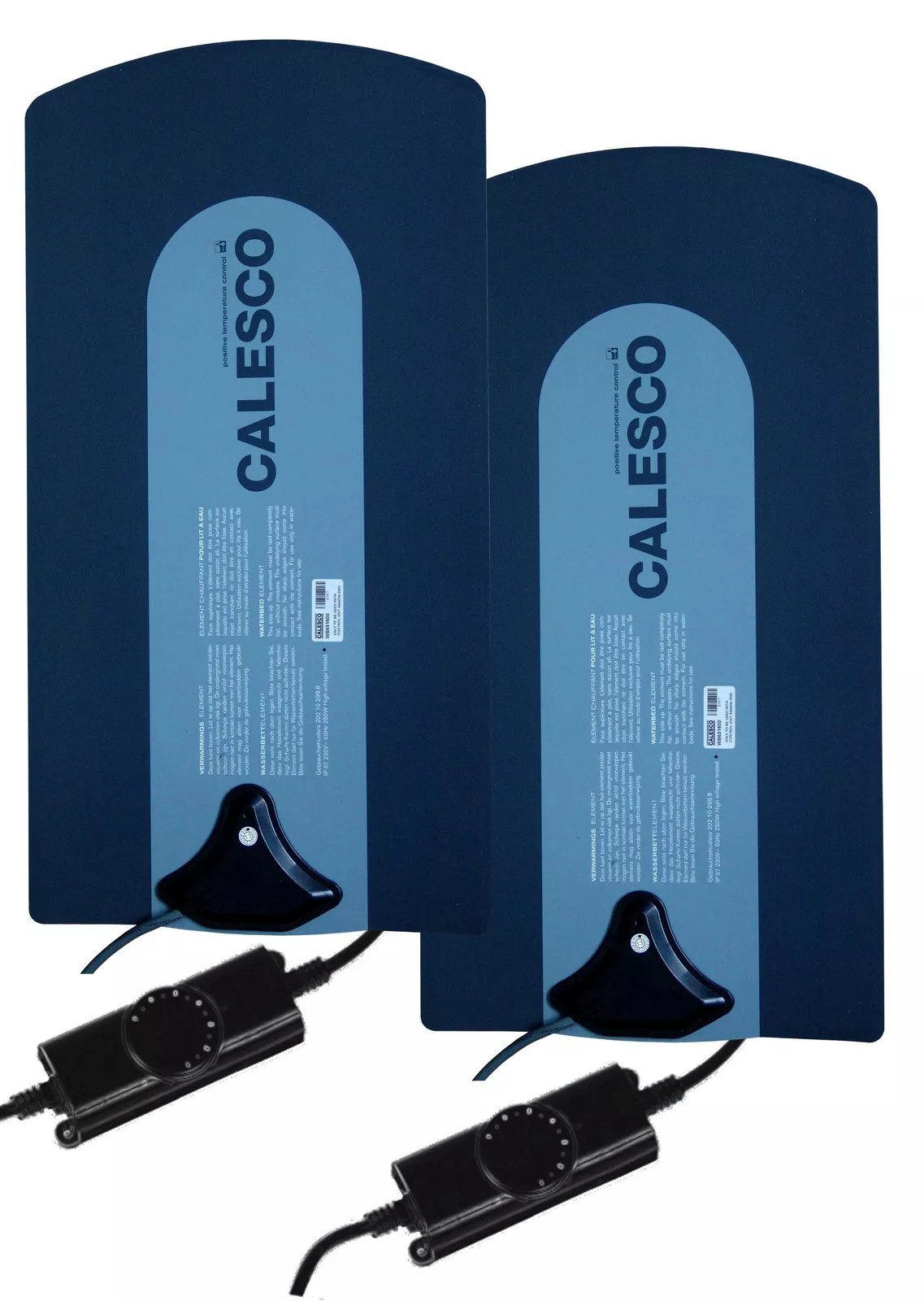 Backer Calesco, Wasserbett 2x Heizung Calesco Carbon **PTC** (250 Watt), (2-tlg)