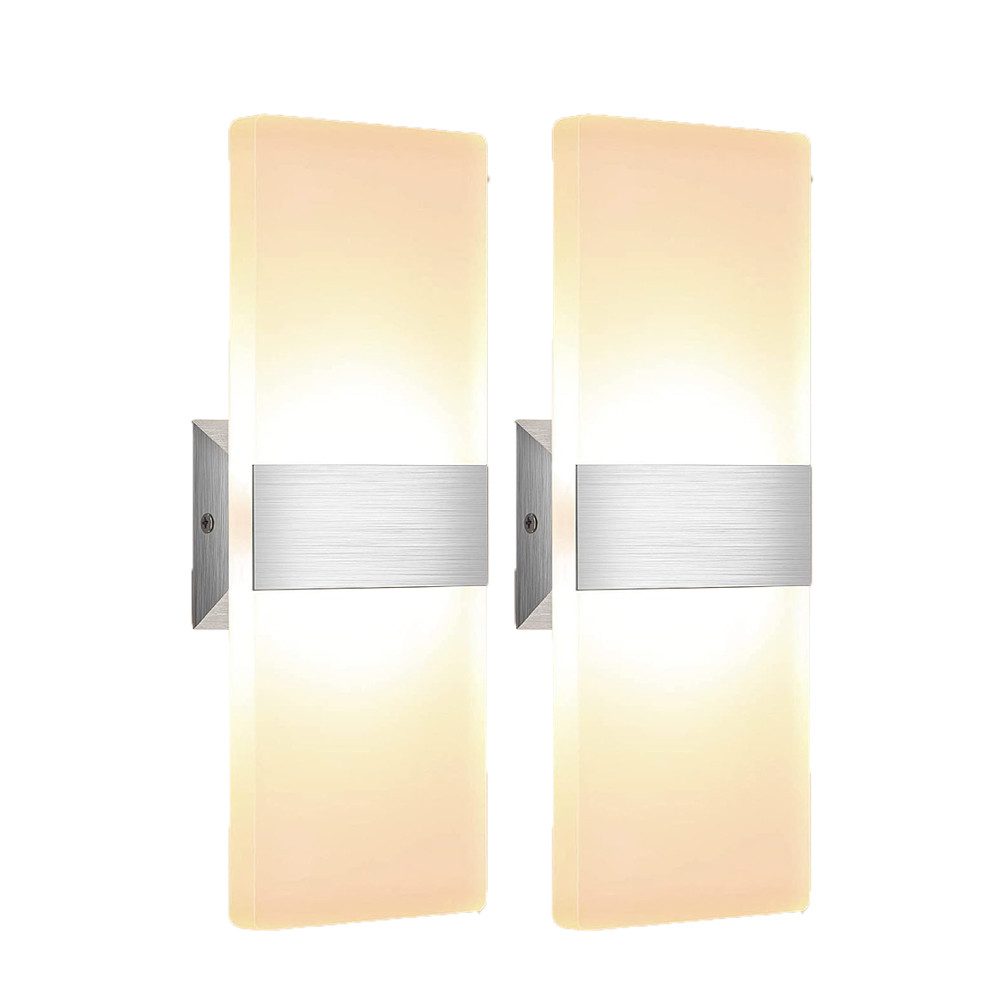 ZREE LED Wandleuchte 2 Stück 12W günstig online kaufen