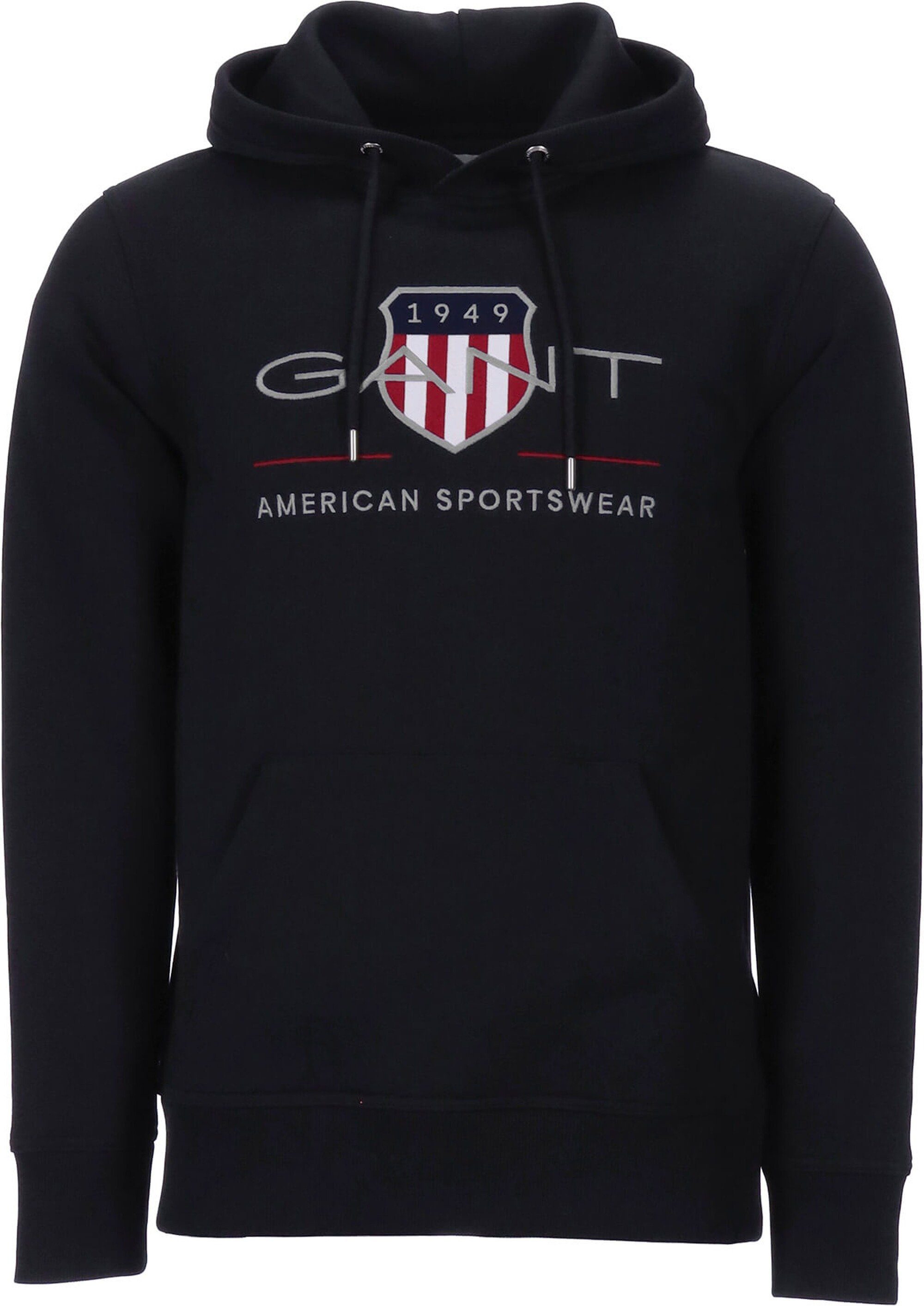 Gant Kapuzenpullover GANT Shield Hoodie schwarz Archive Shield Hoodie günstig online kaufen