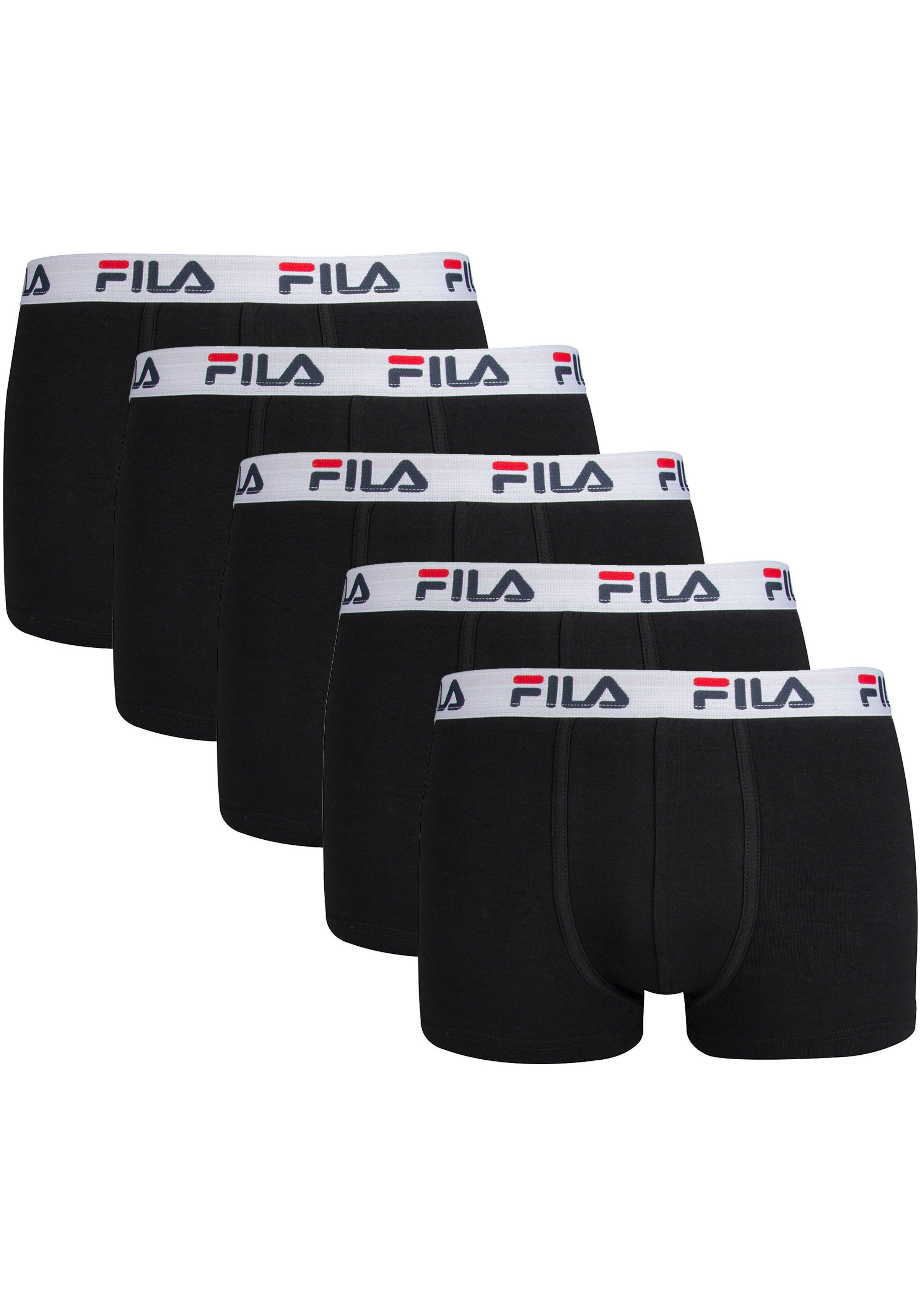 Fila Boxershorts (Spar-Packung, 5-St) mit Logobund