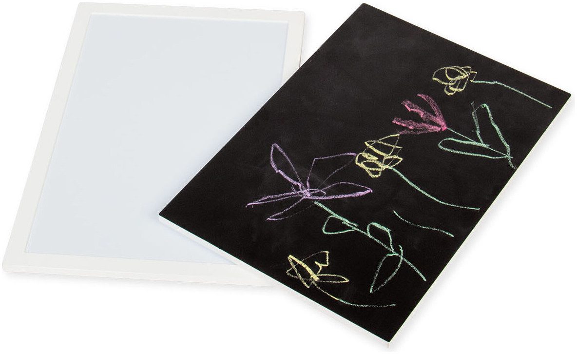 Pinolino® Tischplatte Tischplatten-Set mit Magnettafel und Tafellack (Set, 2 St), für Kindersitzgruppe Linnea, weiß