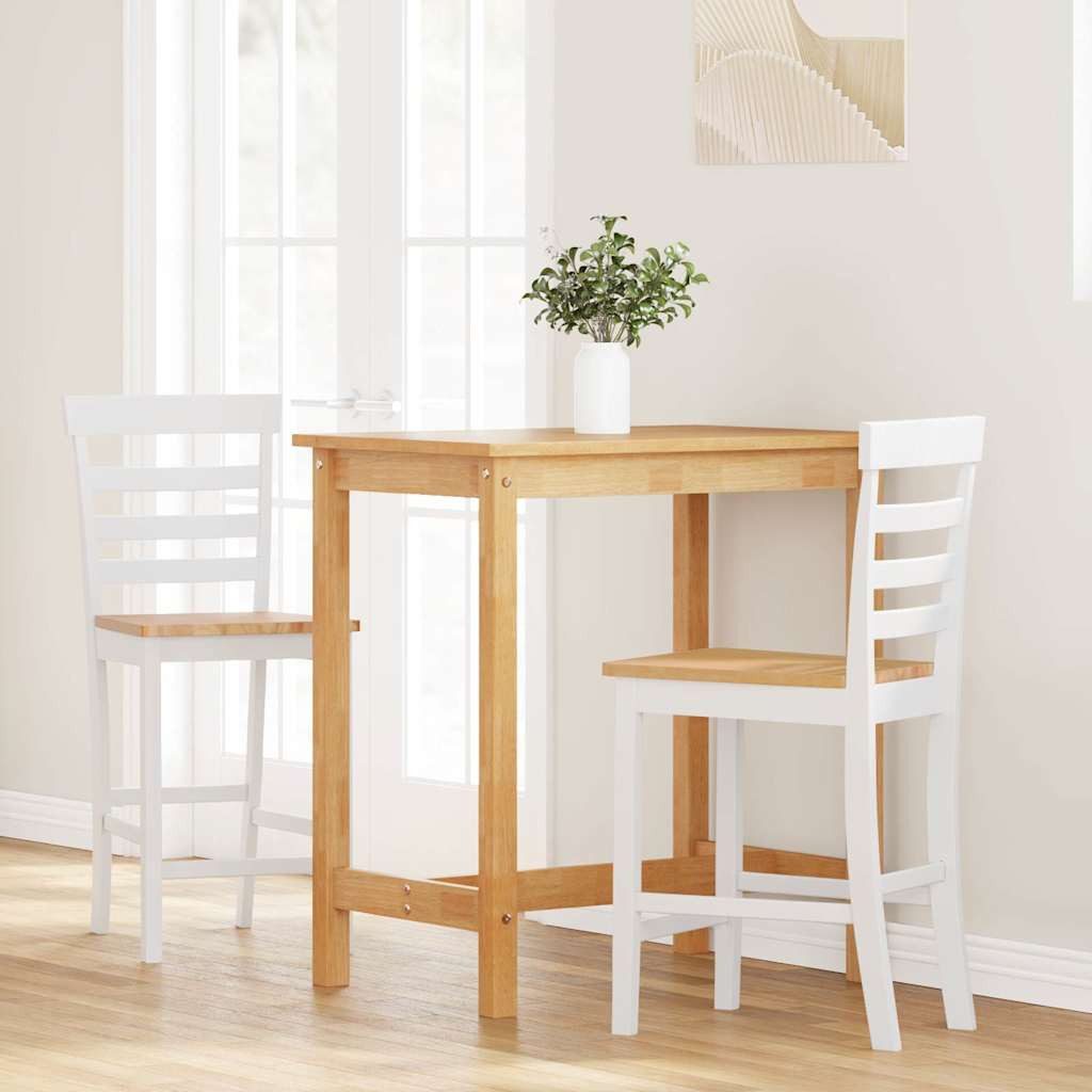 vidaXL Barhocker Barhocker 2 Stk. Weiß günstig online kaufen