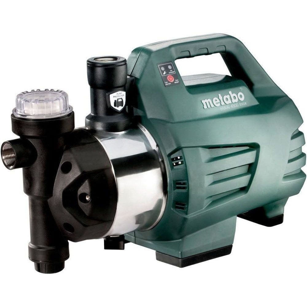 metabo Hauswasserwerk HWA 4500 Inox - Hauswasserautomat - grün