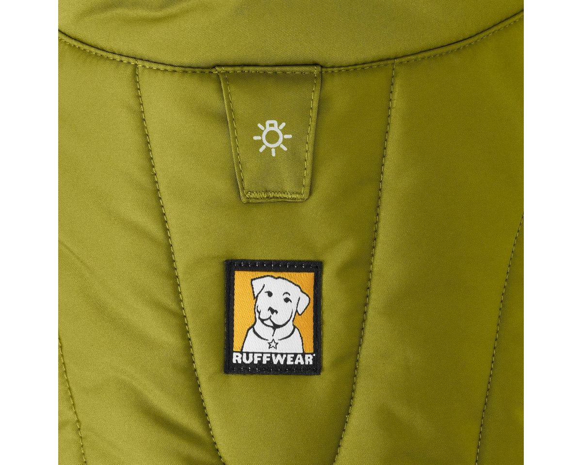 Thumbnail - Ruffwear Hundemantel Hybrid-Softshelljacke Powder Hound Forest Green