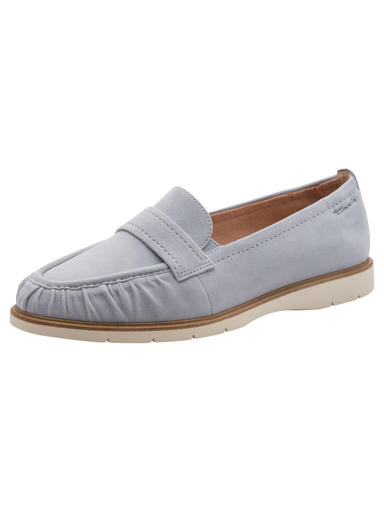 Tamaris TOUCH-IT aus Leder kein Absatz 1-24224-46 Slipper TOUCH-IT