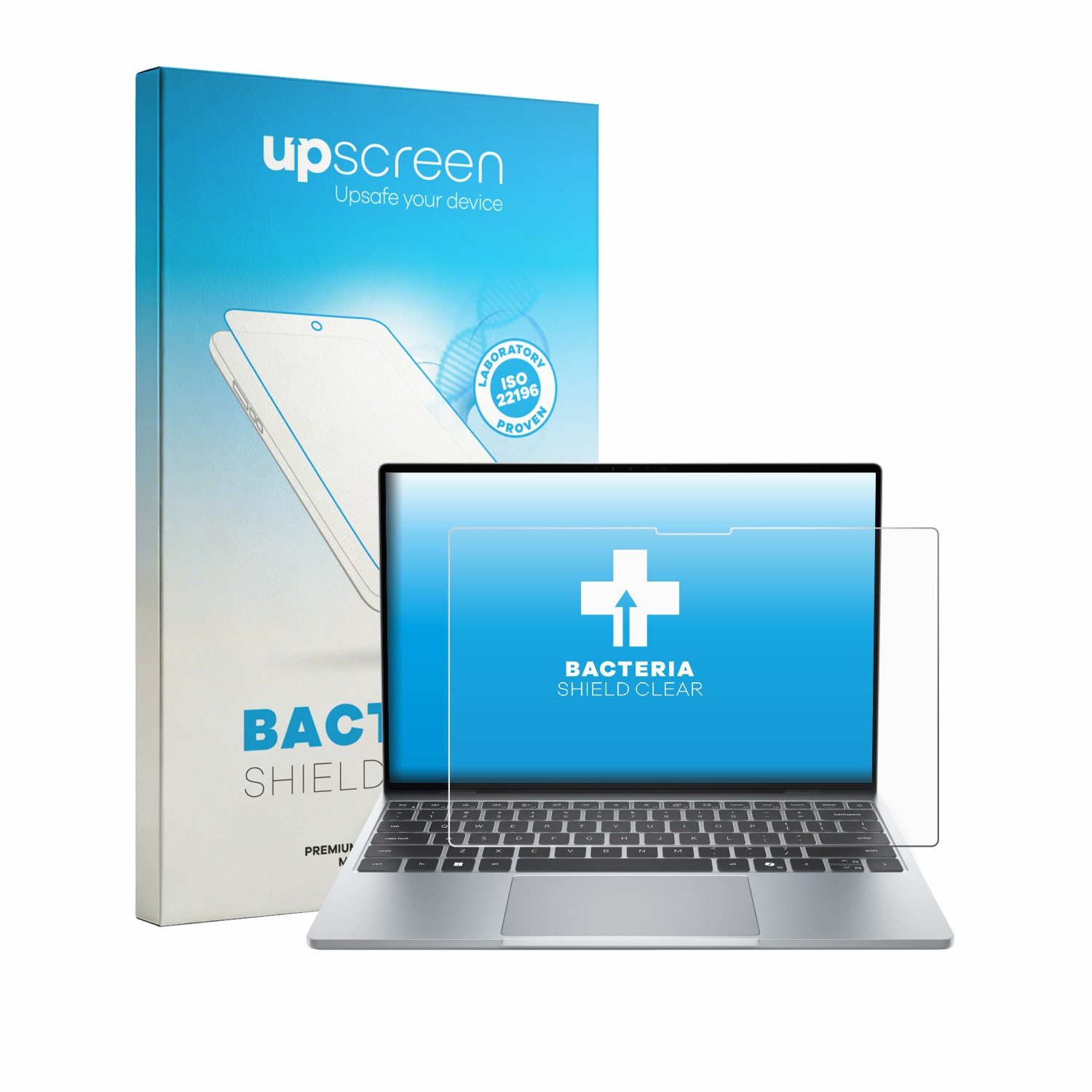 upscreen Displayschutzfolie Schutzfolie für Dell XPS 13 DX13260 2026, Displayschutz Schutz Folie Klar antibakteriell
