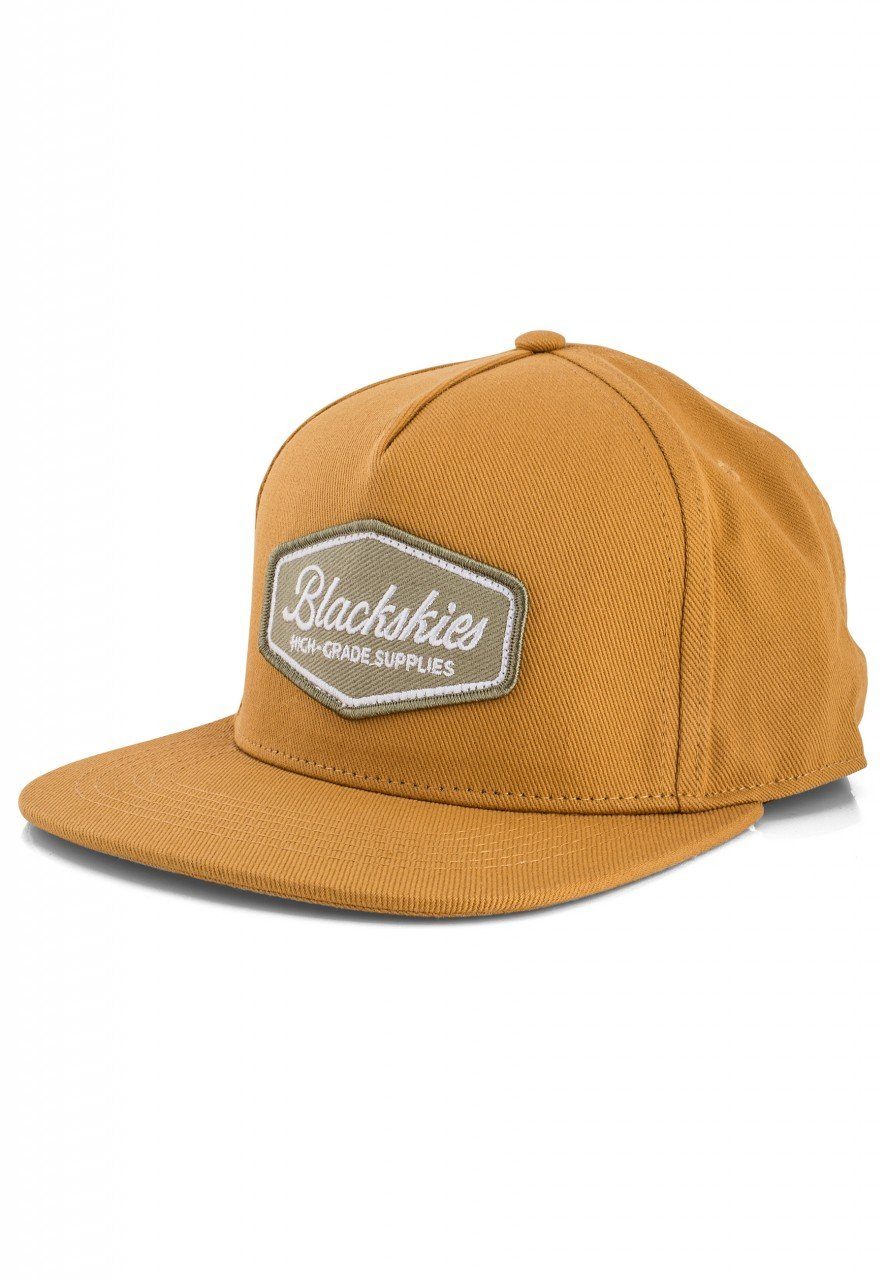 Blackskies Snapback Cap Mustard Snapback Osis - Cap