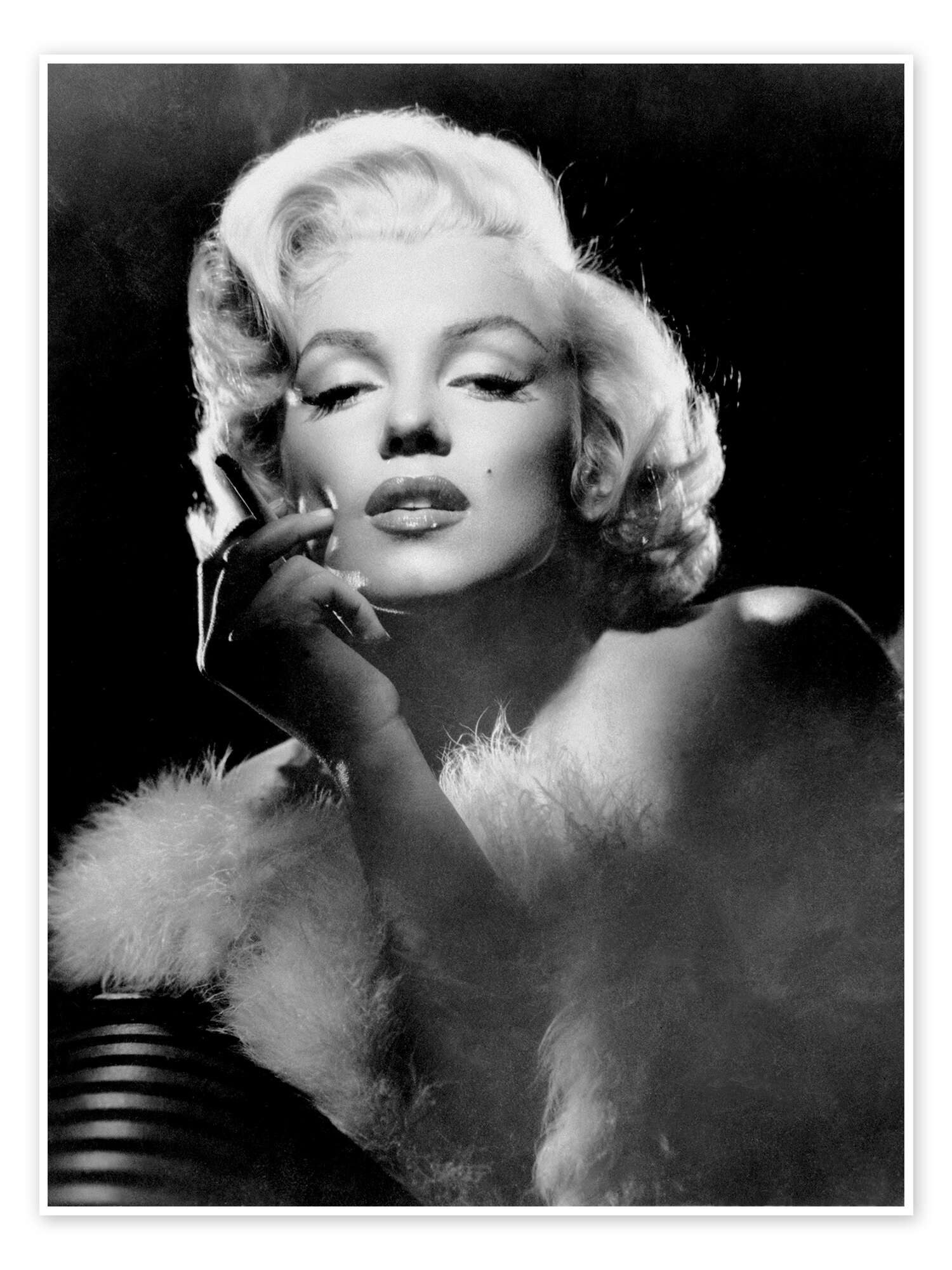 Posterlounge Wandbild Marilyn Monroe, 1953, Bridgeman Images, erhältlich als Poster, Leinwandbild, Wandsticker oder Acrylglasbild