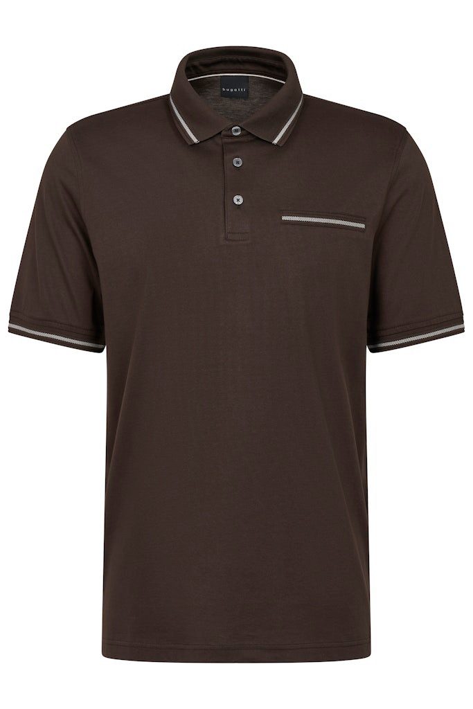bugatti Poloshirt 8151-55100A mit Brusttasche günstig online kaufen