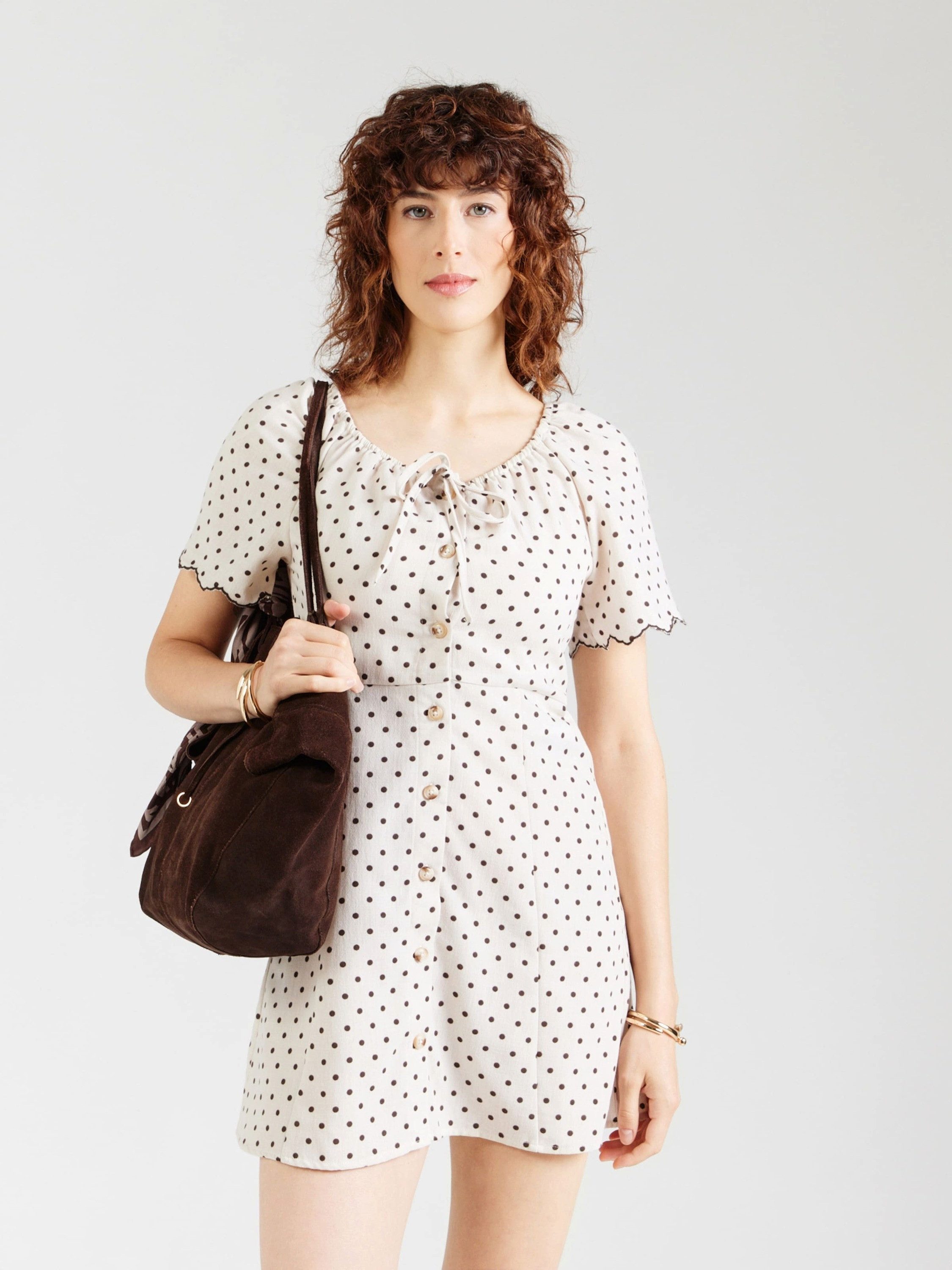ONLY Minikleid ONLEmmia (1-tlg) Drapiert/gerafft