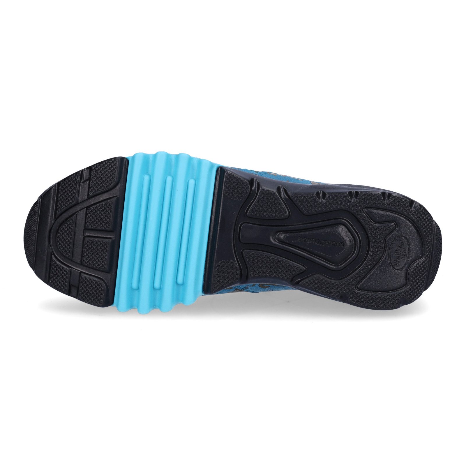 Waldläufer Waldläufer Damen Schnürschuh Amiata türkis Schnürschuh