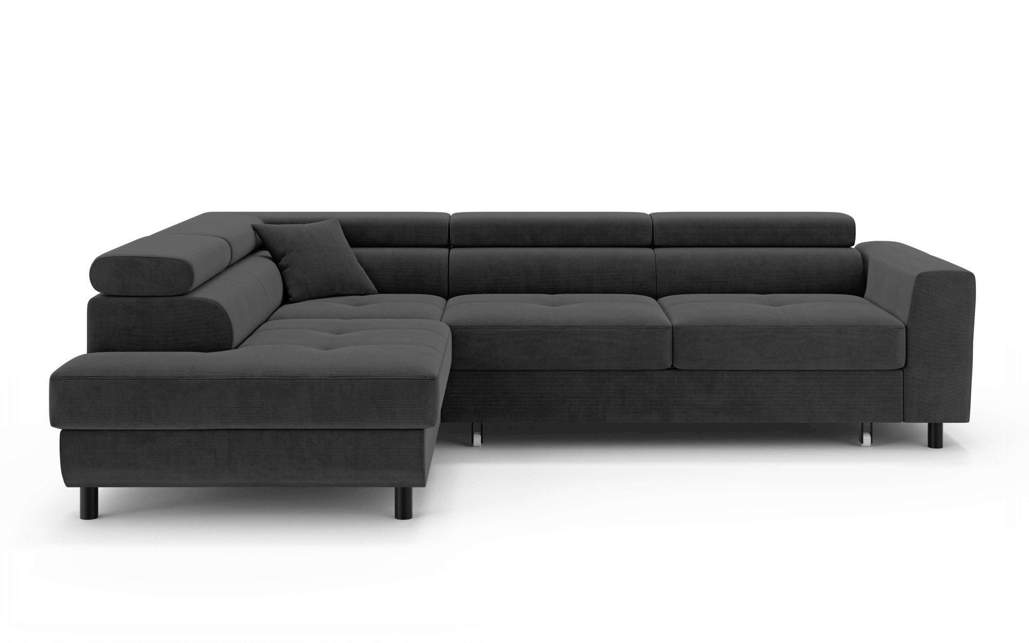OTTO home Ecksofa AADEN Schlafsofa mit verstellbaren Kopfstützen, B/T/H: 25 günstig online kaufen