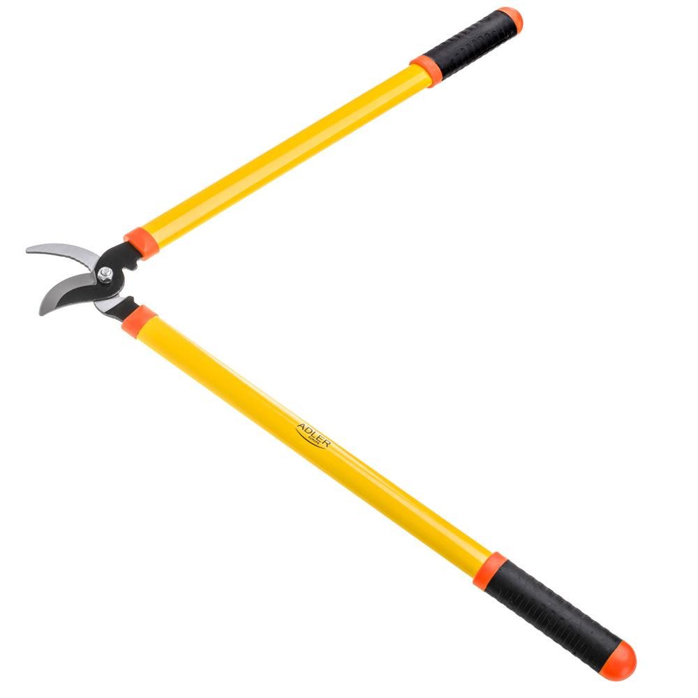 Adler Gartenschere Gartenscheren Set Heckenschere Astschere Ergonomische Griffe gelb, (3-tlg), Hochwertiger Stahl mit Aluminiumlegierung