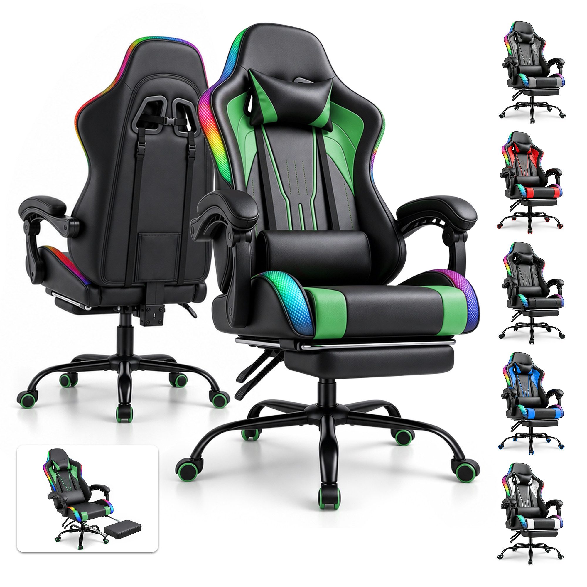 HOMALL Gaming-Stuhl Gaming-Stuhl