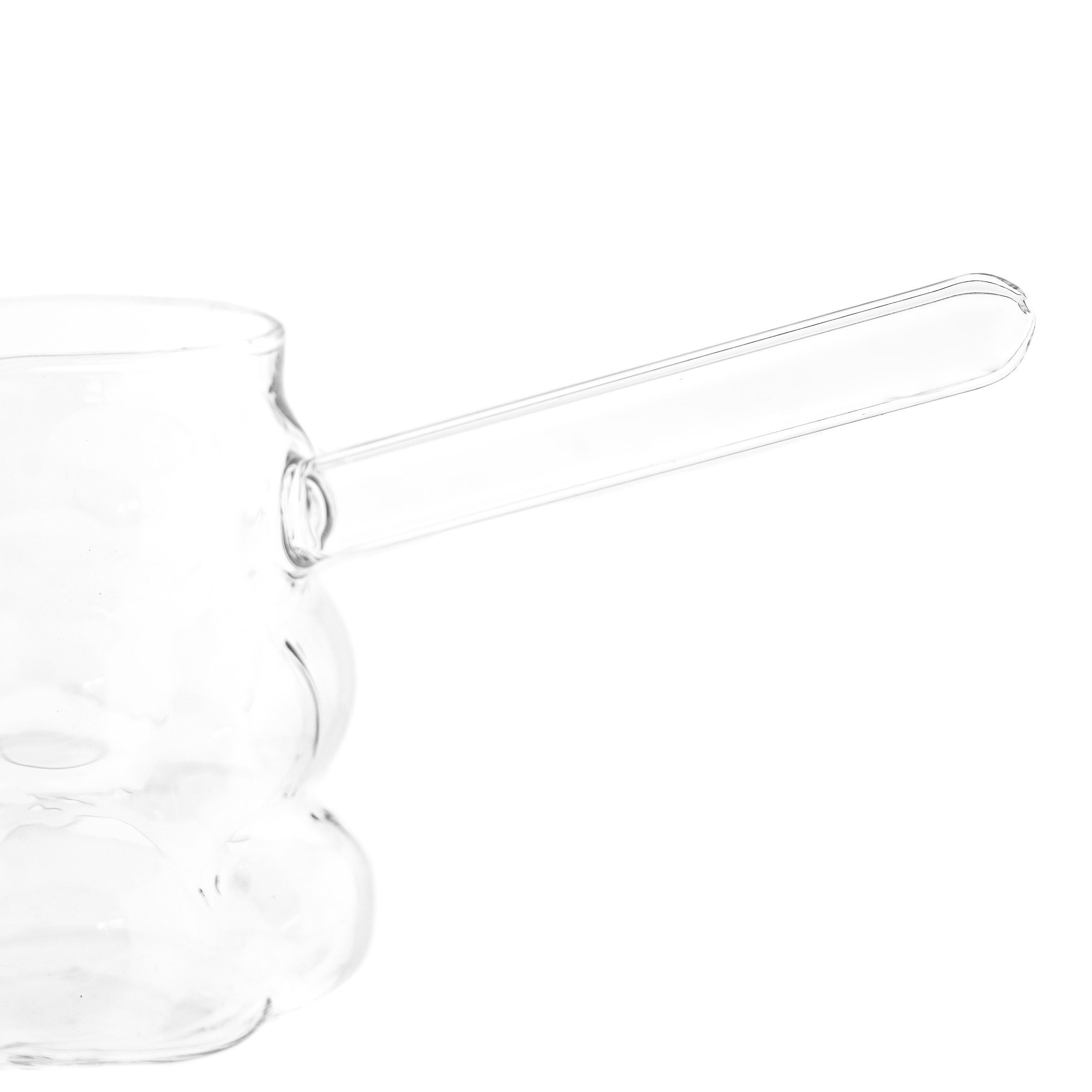 Almina Kaffeekanne Kira El Chico, 0,38 l, (1-St), aus Glas, 380 ml, für türkischen Kaffee, Bubble-Design