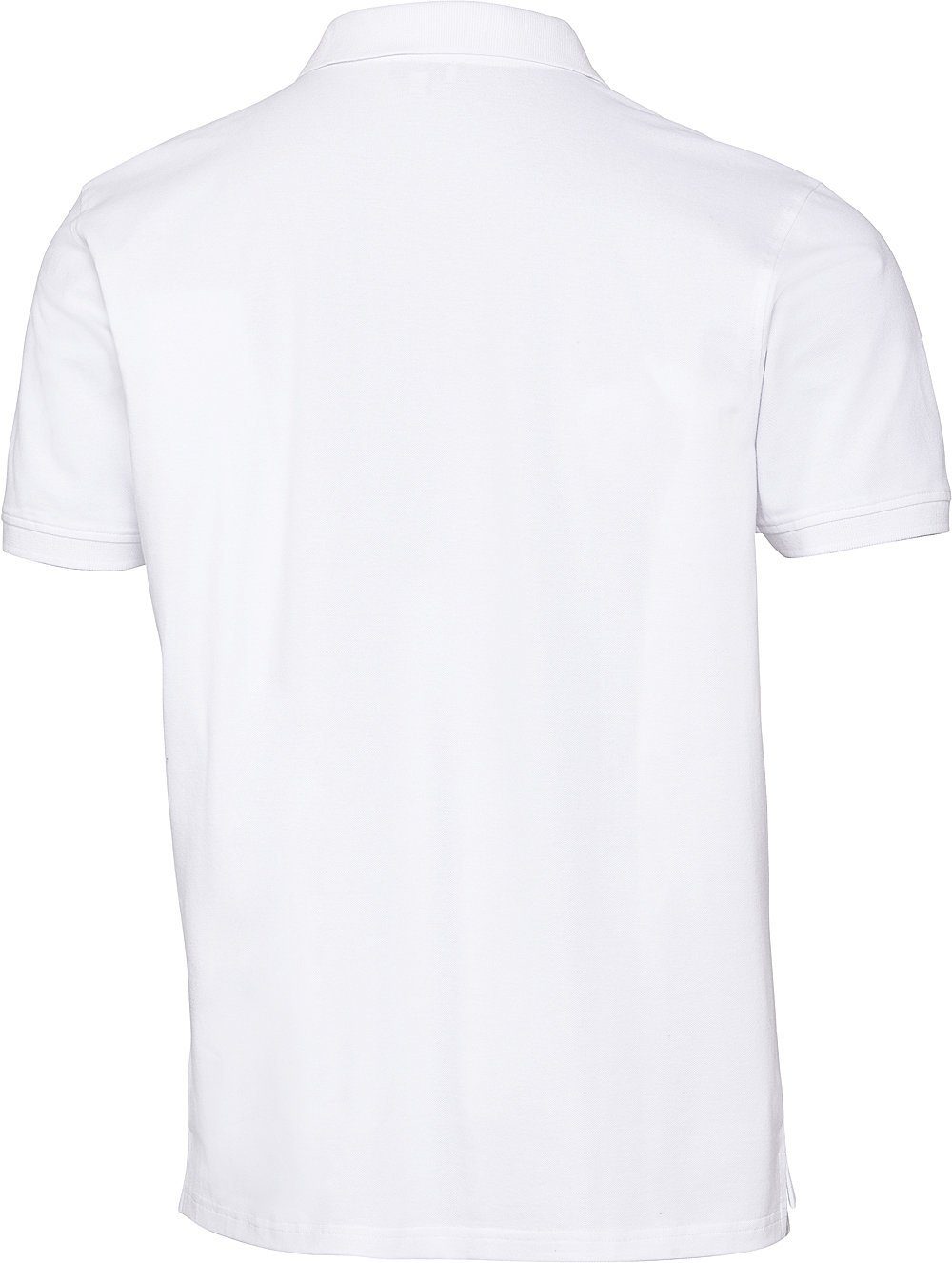 U.S. Poloshirt im Logo-Stick und Kontrastton Assn weiß Piqué-Struktur schöne Polo