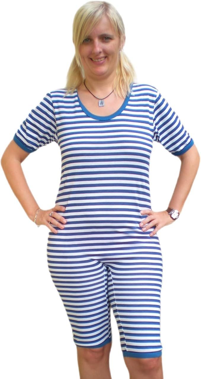 Ramona Lippert Kostüm Retro Ringelbadeanzug gestreifter Badeanzug 20 er Jah günstig online kaufen