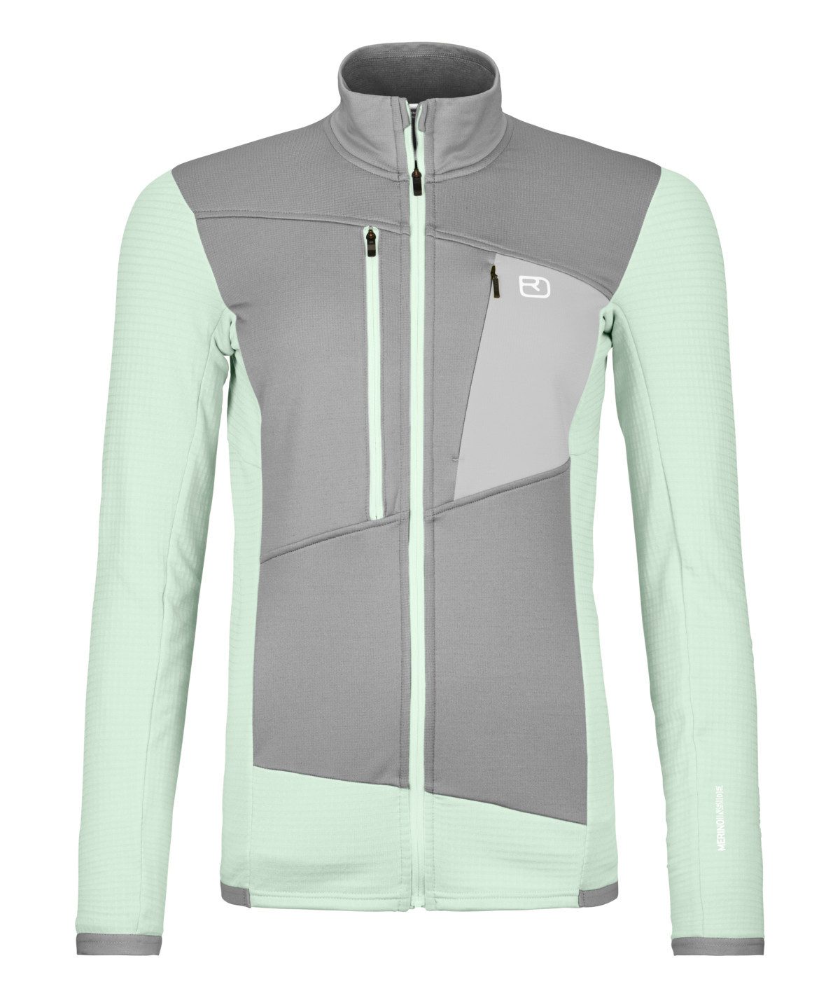 Ortovox Funktionsjacke FLEECE GRID JACKET W GREEN ACID