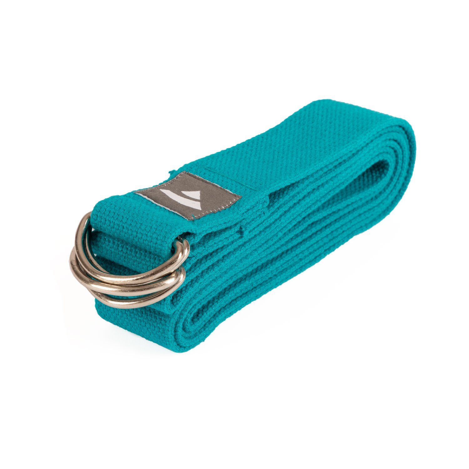 Yogamatte Yogagurt Yamala 2 in 1, Baumwolle, 2 m petrol