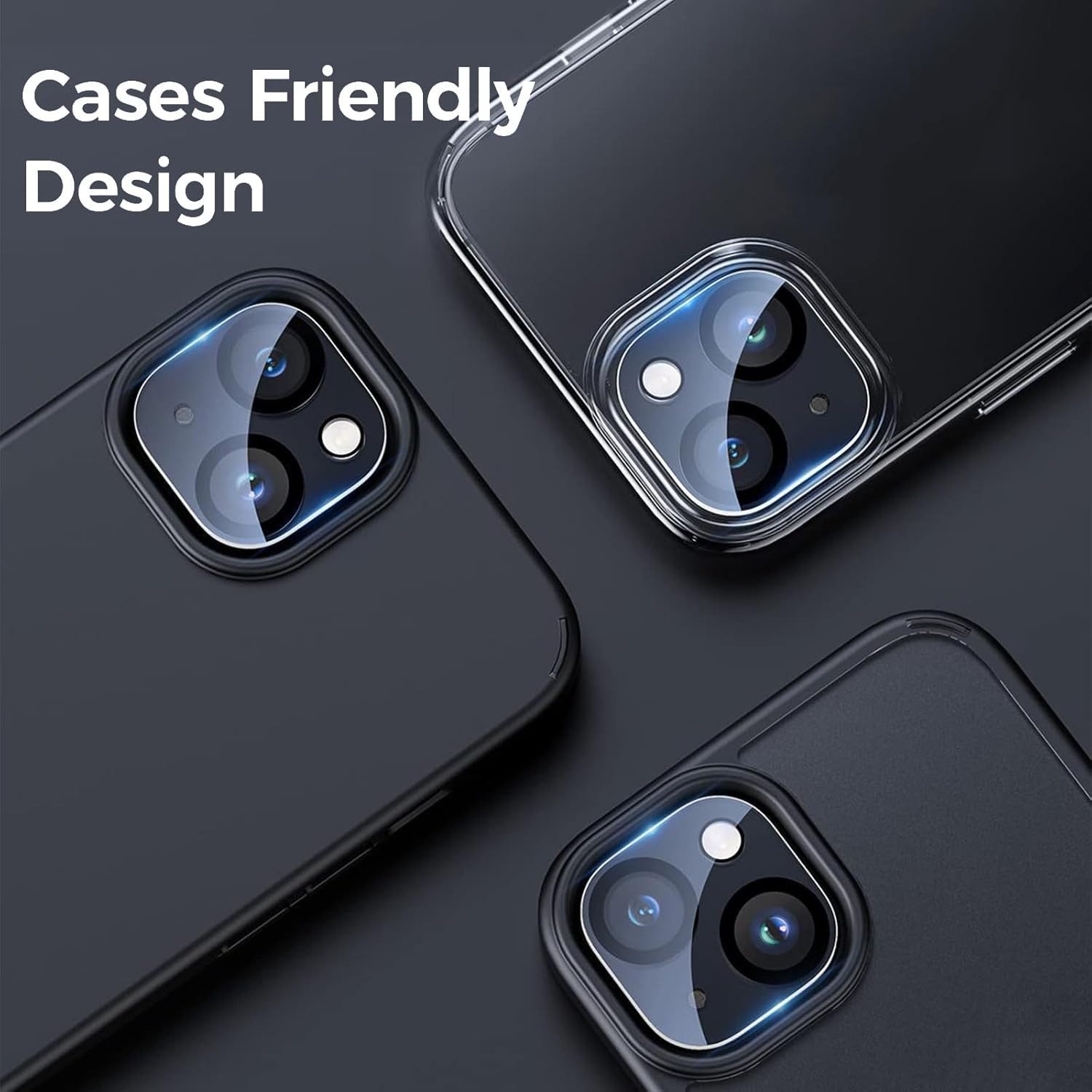 MSM Kameraschutzglas 3X 3D Kameraglas für Apple iPhone 15 / 15 Plus Panzerfolie 9H KLAR – Bild 4 von 5