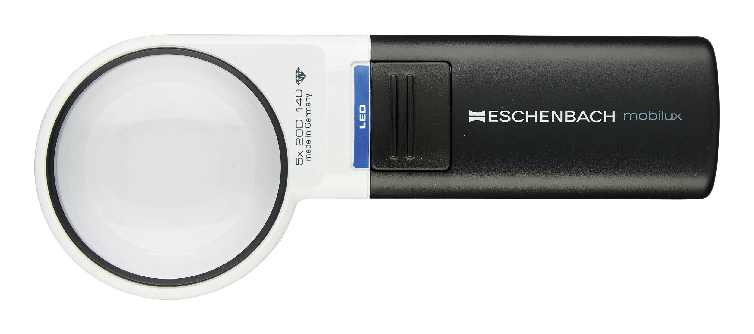 Eschenbach Optik Leuchtlupe, Mobilux 5x D 58 mm